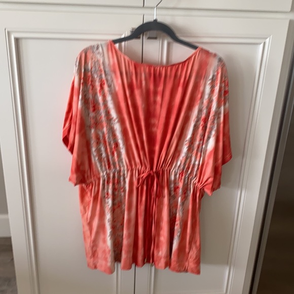 MICHAEL Michael Kors Other - Coral draw string short cover up